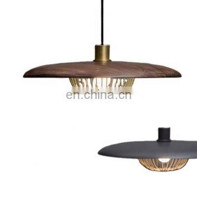 New Design Nordic Wooden Pendant Light Minimalist Decorative Hanging Lights For Home