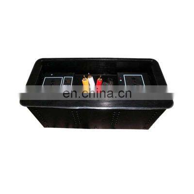 Universal Electric Tabletop Flip Connection Female Usb Panel Socket Outlet photo-3