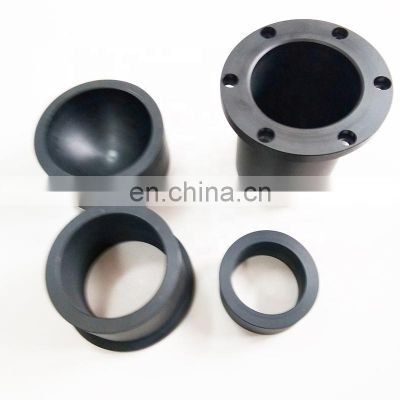 Nylon bushing plain bush flange sleeves plastic PA6 Oil bearing collar tube pipe Nylon sleeves