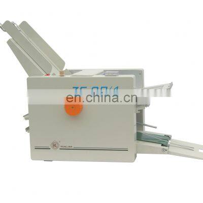 ZE-9 Hualian Cross Make Booklet A3 A4 Packaging Packing Automatic Fold Paper Folding Machine