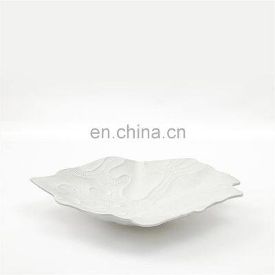 Nordic Decorative Ceramic Compote Tray Modern Home Decoration Fruit Plate photo-4