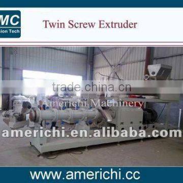 Big capacity twin screw extruder