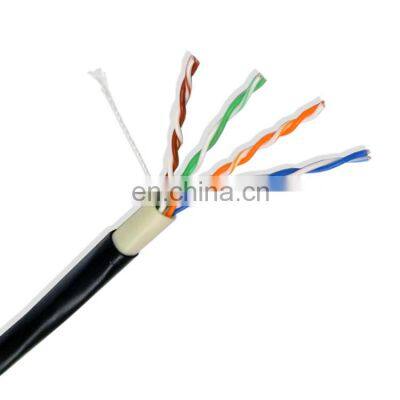 UV Cable Black Double Jacket CAT5e UTP Outdoor