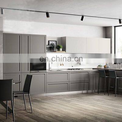 Modular Pantry Kitchen Furniture Shaker Kitchen Cabinet Designs Matte Lacquer Kitchen Cabinets
