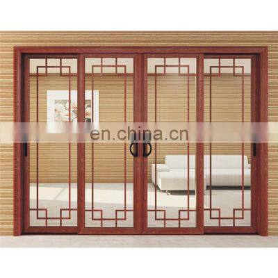 2019 New Wood Grain Aluminum Sliding Windows Dnd Doors Design