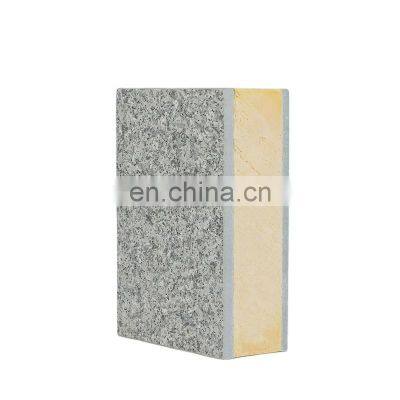 Thermal Insulation Exterior Decorative Polyurethane PU Insulated Wall Panel