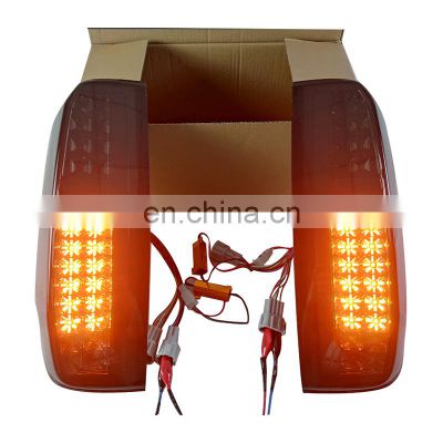 GELING Wholesale Waterproof Warning Led Tail Lights For NISSAN NP300 NAVARA D40 Frontier 2005-2015 Rear Light