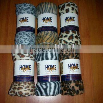 animal printed blanket