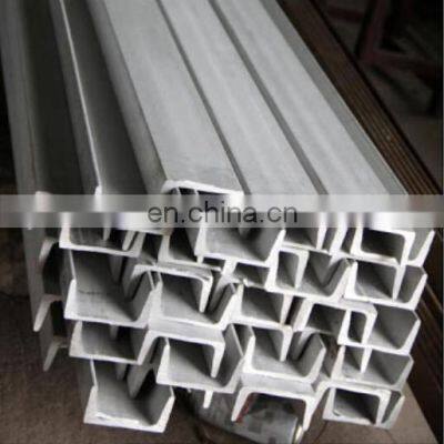 Hot Rolled 201 202 301 304 Stainless Steel U Channel