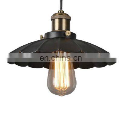 Edison Style Vintage Industrial Retro Pendant Lamp Lotus leaf shape bar led vintage lamp