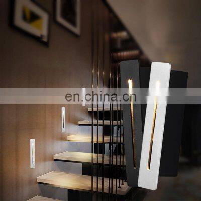 Modern Minimalist Wall Light Recessed Stair Light LED 3W Indoor Decoration Steps Ladder Wall Lamp Stairway Corridor Night Light photo-5