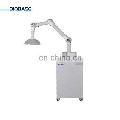 BIOBASE China 99.999% Efficiency Filter Mobile Fume Extractor Laminar Air Flow System MFE-I with low price for lab hot sale