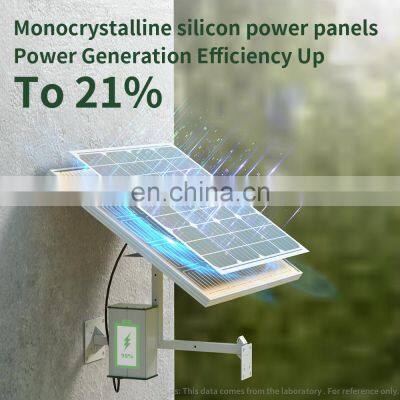 Solar System Off-grid Energy Storage System 120W 50/60/80 Ah for Home Farm Island Outdoor 4G Router Lighting Surveillance Camera photo-3