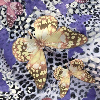 China Supplier Textile Digital Cotton Floral Print Poplin Fabric photo-2