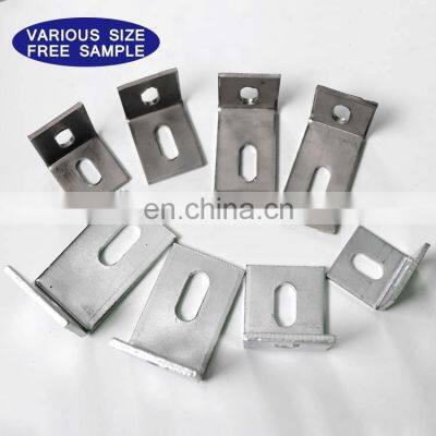 Metal fabrication 304 Stainless Steel Marble Right Angle Bracket