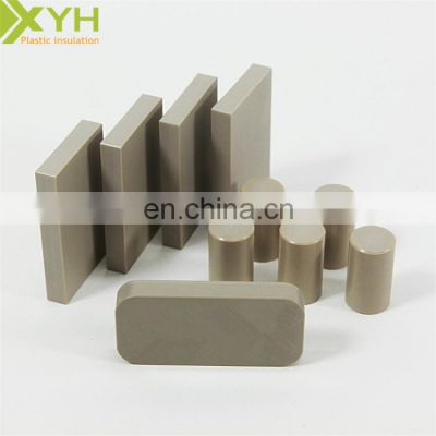 Natural PEEK plastic bar/ solid PEEK rod for engineering plastic