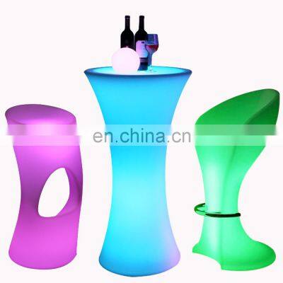 light up tall bar table led light bar cocktail furniture led light cocktail bar tables and chairs for events wedding party