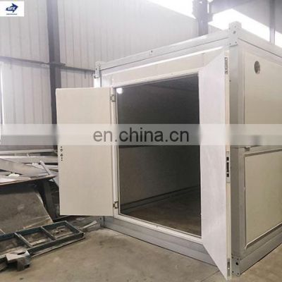 20ft collapsible Ffoldable  portable container prefab  house director sale in China