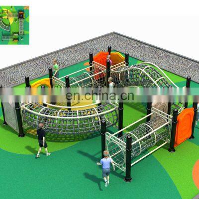 Commercial children playground equipment outdoor climb climbing playground set