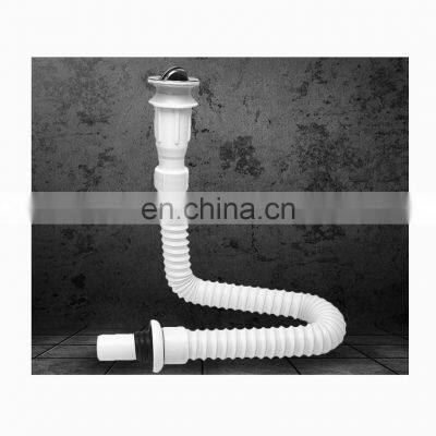 Kitchen Wash Basin Drain Waste Pipe Main Bathroom Drain Odor Proof Sewer Pipe