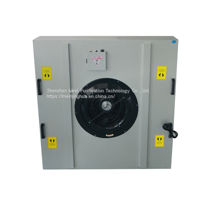 MRJH OEM 4*4 Blower Air Purifier Fan Filter Unit HEPA FFU For Industry Clean Room photo-3