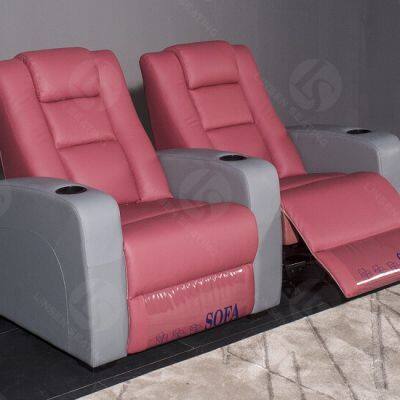 LS-9108 Home Movie Theater Sofa With Diamond Stiching photo-3