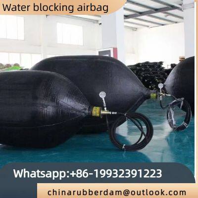 Full rubber A-grade pipeline closed water sealing airbag high-pressure pipeline sealing airbag drainage pipeline sealing reinforced airbag