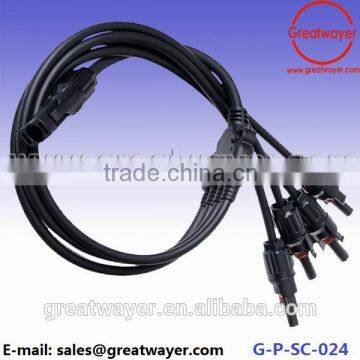 solar energy wire harness and cable assembly