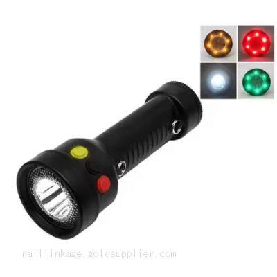 Portable 3 Color Chargeable Railway Signal Light photo-2