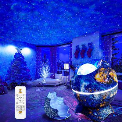 Hot Sale Dinosaur Egg Projection Lamp  Wireless Speaker Star Galaxy Projector Dinosaur Egg WIth Remote Control