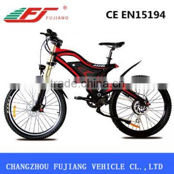 2015 FJ-TDE05 36v 10ah electric wheel hub motor bike li ion battery