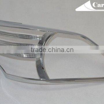 Chrome headlight cover for Toyota Innova 2012