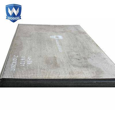 Value High Chrome Wear Plate Wodon Bimetal Overlay Wear Plate High Chromium Carbide Bimetal Alloy Wear Resistant Steel Plate