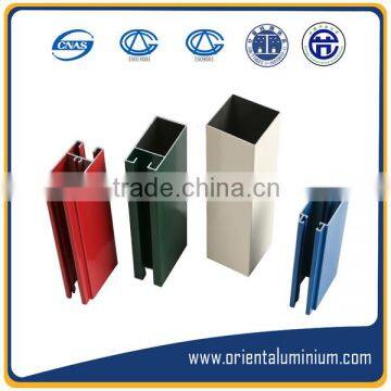 Custmized hot selling aluminum frame glass door