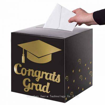 Factory Direct 2025 Graduation Card Box - with Advice Cards Graduation Card Box, School Bulk Orders
