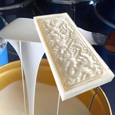 The white silicone rubber casting mold products factory offers low prices