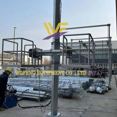 WFA Cattle Slaughter Machine Beef Abattoir Equipment Slaughterhouse Hydraulic Cow Skinning Device photo-3