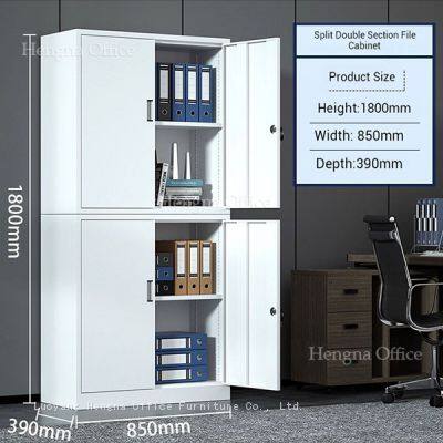 Archivador vertical de gran capacidad: Armario de metal de piso con diseño que ahorra espacio photo-4