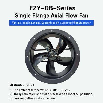 300FZY2/3/4/6/7/8-DB Вентилятор с наружным ротором осевого потока, вентилятор охлаждения двигателя с чистым медным проводом