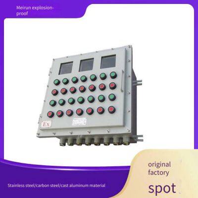 Meirun Vertical Explosion-proof Power Distribution Box, Dust-proof and Anti-corrosion, Suitable for Dust Environment, Non-standard Customization photo-4