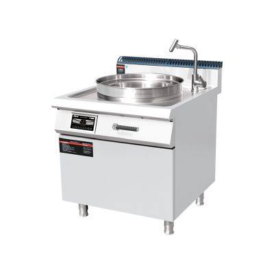 Промышленный индукционный паровой аппарат с защитой от перегрева и предохранительным клапаном