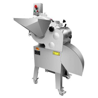 Adjustable Thickness Vegetable Dicing Machine Automatic Parsley Vegetable Cutter Leaf Stem Lettuce Vegetable Cutting Machine