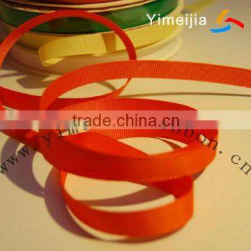 different width of the orange color grosgrain ribbon