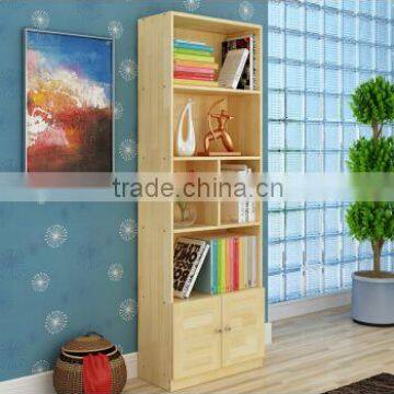 Customize 100% Solid Wood Ladder Shelf Furniture, Pine Wood Display Book Shelf photo-3