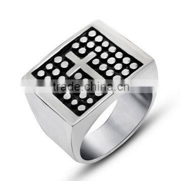 hot Sales16MM Wide Stainless Steel Rings For Men Famous Brand Wedding Jewelry Fashion Mens rings