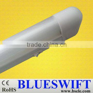 Single Tube T8 20w Fluorescent Fixture with Diffuser and Switch