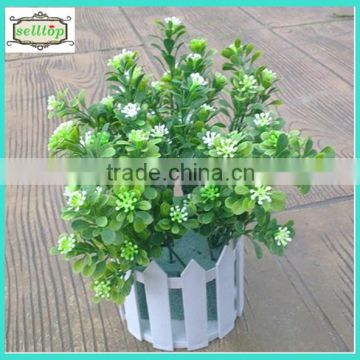 hot sell 23cm 7branches M bluegrass artificial plant