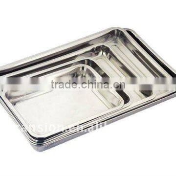 stainless steel food display trays