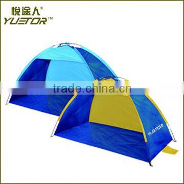 Beach Tent Sun Shelter with Stakes and Carrying Case