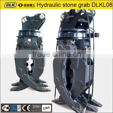 hydraulic wood clamp, hyundai excavator grapple, timber grapple, log grab, log grapple attachment